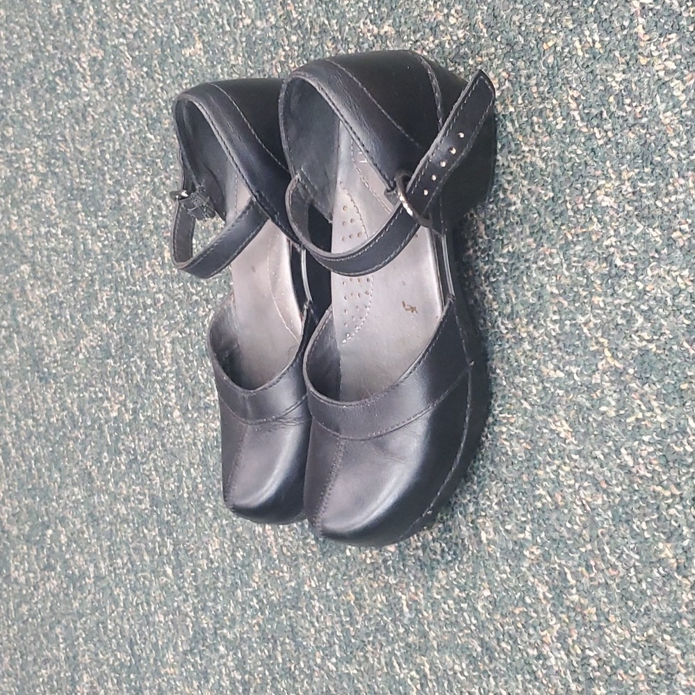 Dansko black Mary Jane's size 36